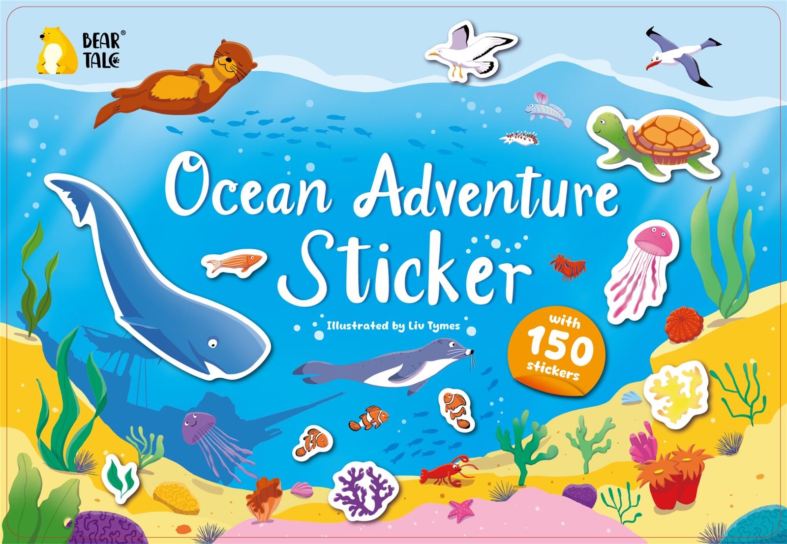 Cover of the Ocean Adventure Sticker book